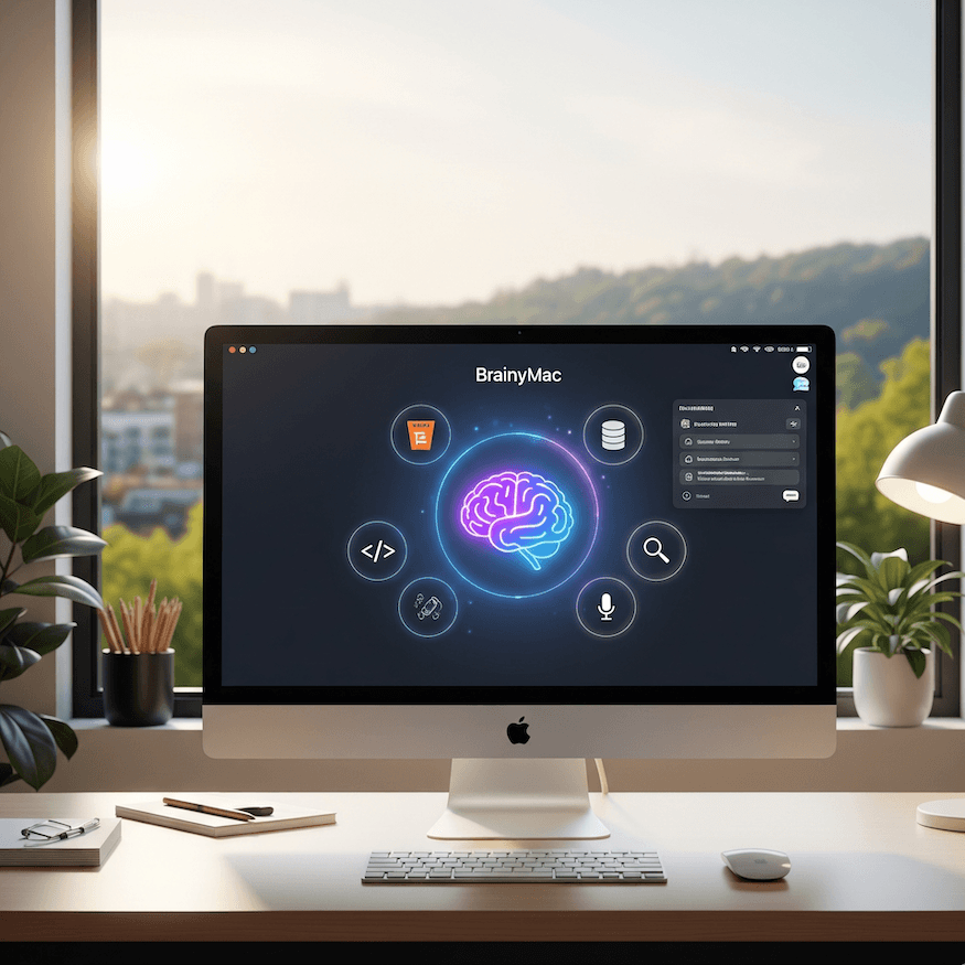 The BrainyMac Concept: Redefining Productivity with AI on Apple