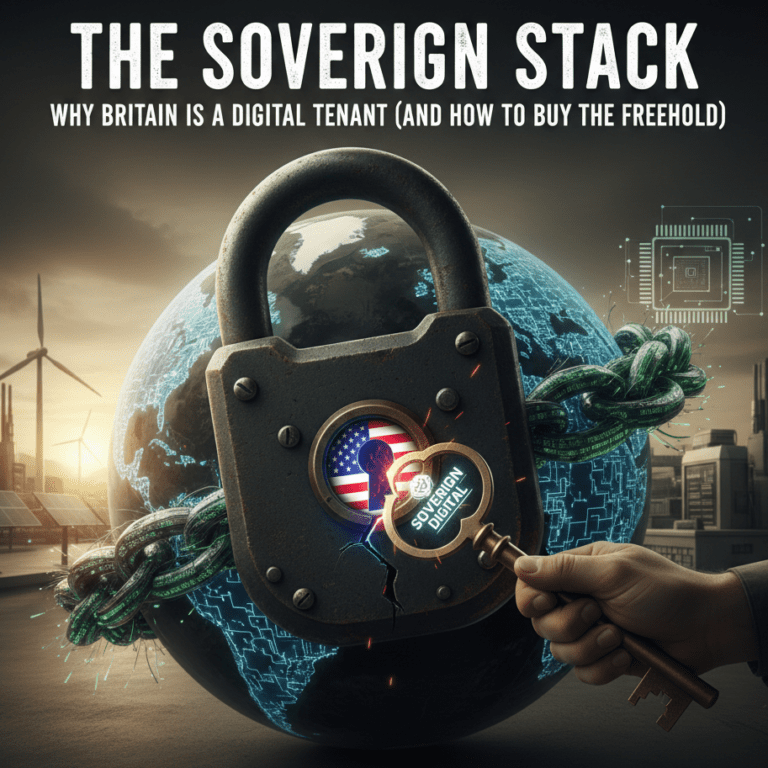 The Sovereign Stack: Why Britain is a Digital Tenant (And How to Buy the Freehold)