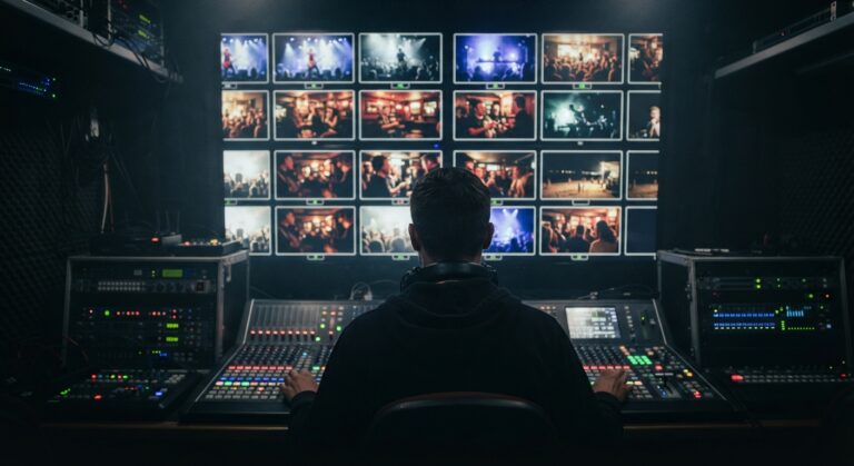 The Command Nexus — Inside the Festival Mesh OB Truck